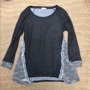 Gray, detailed top!